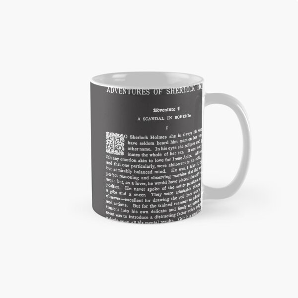 Item preview, Adventures of Sherlock Holmes First Page Vintage Literary Design designed and sold by kendicel.