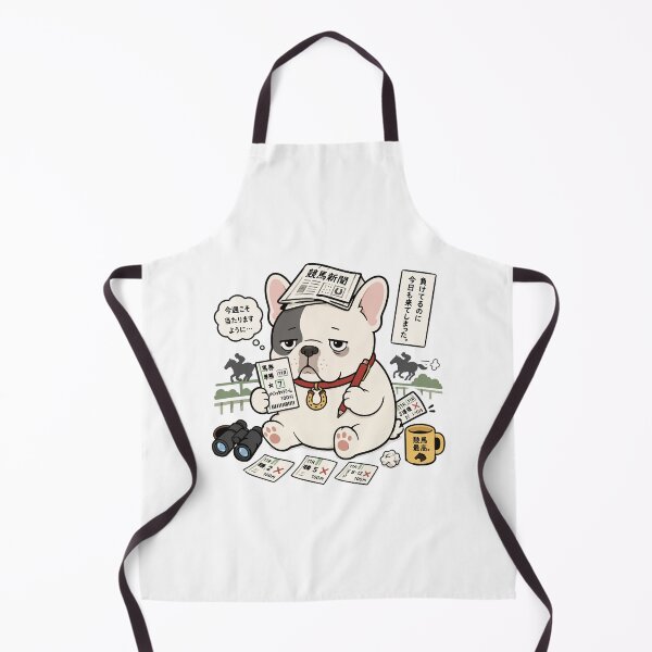 Item preview, Horse Racing Degenerate Bulldog Illustration designed and sold by medicalkinoko.