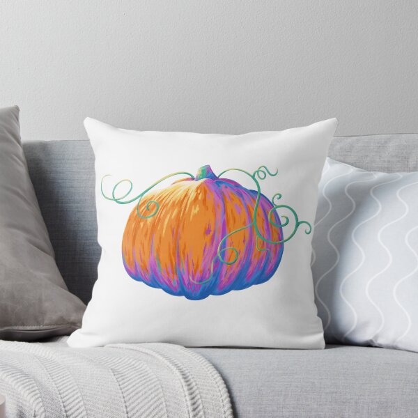 Item preview, Painted Pumpkin with Twisting Vines  designed and sold by ShayMaven.