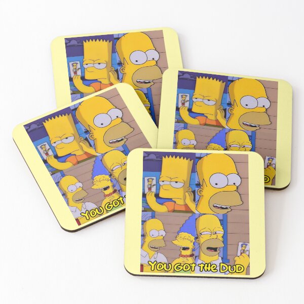 Item preview, YOU GOT THE DUD X THE SIMPSONS designed and sold by WallopFam.