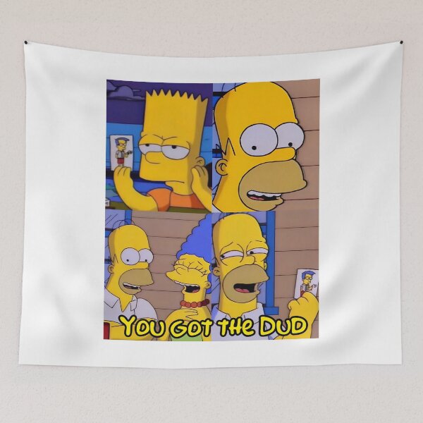 Item preview, YOU GOT THE DUD X THE SIMPSONS designed and sold by WallopFam.