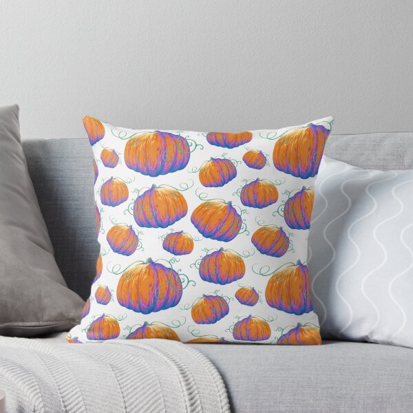 Item preview, Painted Pumpkin with Twisting Vines Pattern designed and sold by ShayMaven.