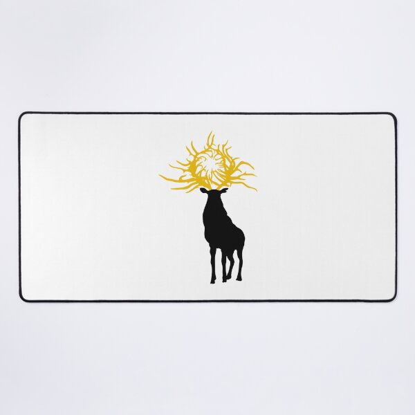 Item preview, Morozovas Stag with Golden Antlers Wildlife Art by RockyCreekArt designed and sold by BlueCubeStudio.