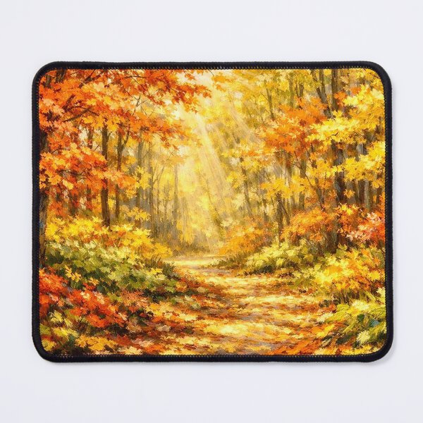 Item preview, #676 Another Autumn Pathway designed and sold by MyInnerEyeMike2.