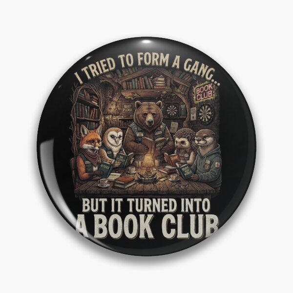 Item preview, I Tried to Form A Gang But It Turned Into A Book Club  designed and sold by Zbixu.