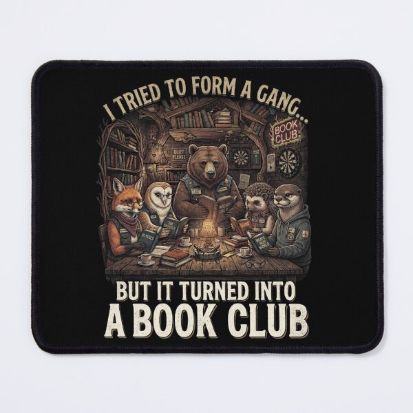 Item preview, I Tried to Form A Gang But It Turned Into A Book Club designed and sold by Zbixu.