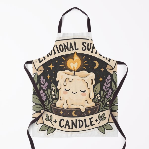 Item preview, Emotional Support Candle designed and sold by sublidesign.
