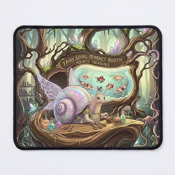 Item preview, Rainbow Snail Magical Forest Potion Shop designed and sold by aliyeus.