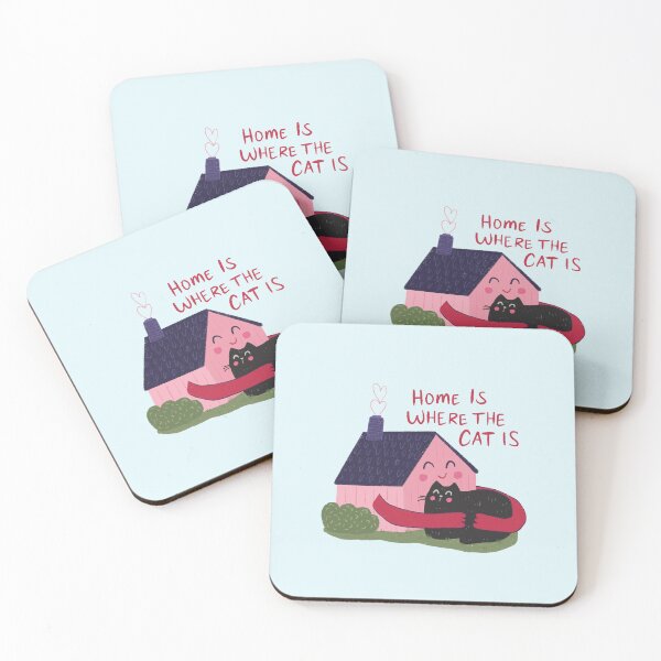 Item preview, Home is Where the Cat is designed and sold by Stephanie McRae.