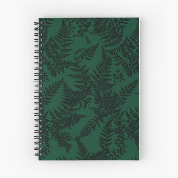 Item preview, Dark Green Fern Leaves Botanical Pattern designed and sold by Owcomm.