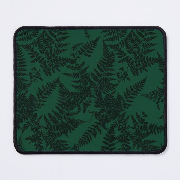 Item preview, Dark Green Fern Leaves Botanical Pattern designed and sold by Owcomm.