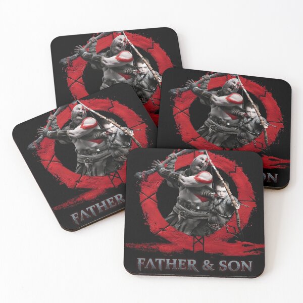 Item preview, Kratos and Atreus  designed and sold by iconiicc.