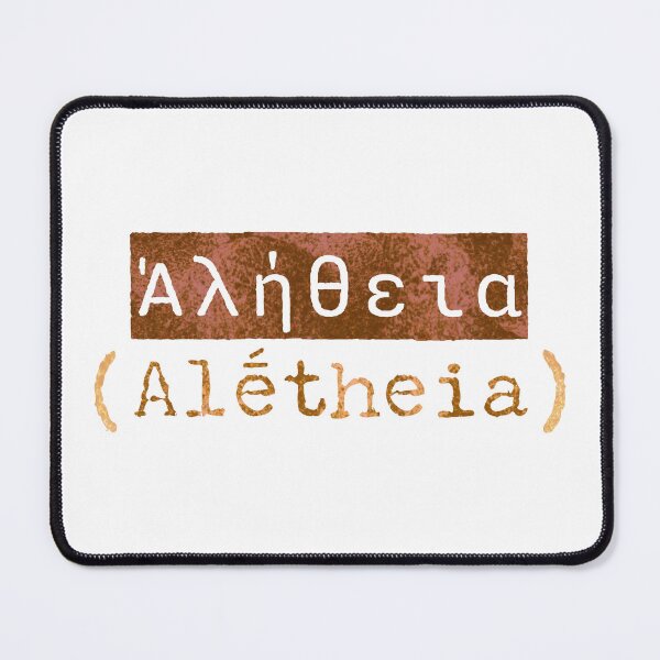 Item preview, Ἀλήθεια (Alḗtheia) - The Greek Word for Truth designed and sold by silviaxe.