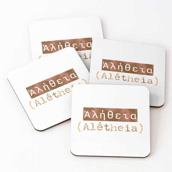 Item preview, Ἀλήθεια (Alḗtheia) - The Greek Word for Truth designed and sold by silviaxe.