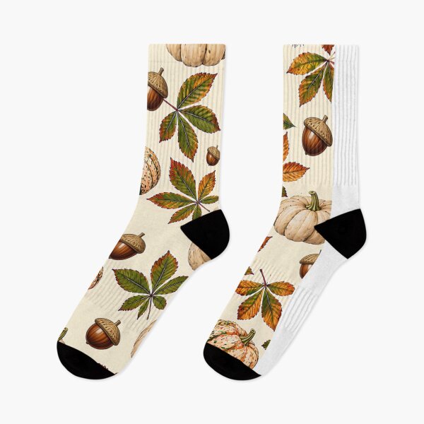 Item preview, Autumn Pumpkins, Horse Chestnuts & Acorns by PanaluPrint designed and sold by PanaluPrint .