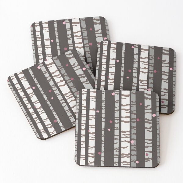 Item preview, Whimsical Birch Trees designed and sold by Quartz Qilin.