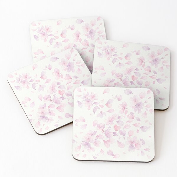Item preview, Soft Pink Cherry Blossom Petals Pattern designed and sold by Owcomm.