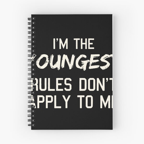 Item preview, I'm The Youngest Rules Don't Apply To Me designed and sold by lucrfts.