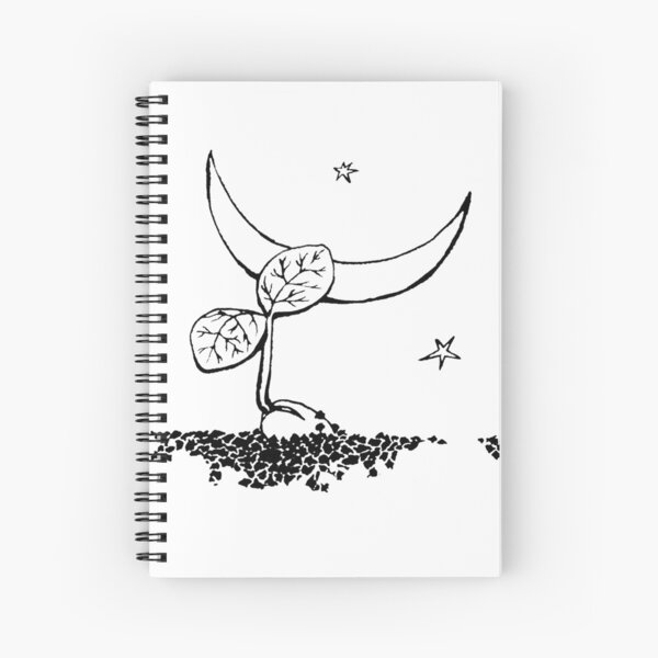 New Moon Spiral Notebook