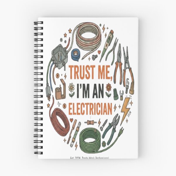 Item preview, Trust Me I'm An Electrician Funny Electrical Worker Gift designed and sold by ArtsyElegance4U ⭐⭐⭐⭐⭐.