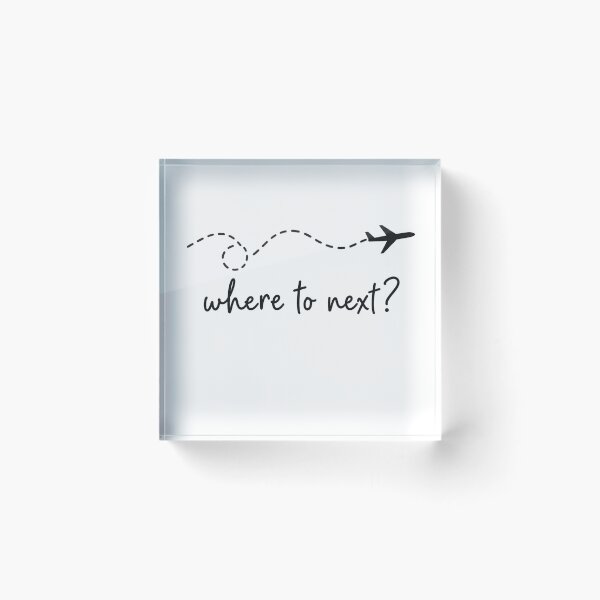 Item preview, Where to Next? Travel Adventure Airplane designed and sold by bobcatmarty.