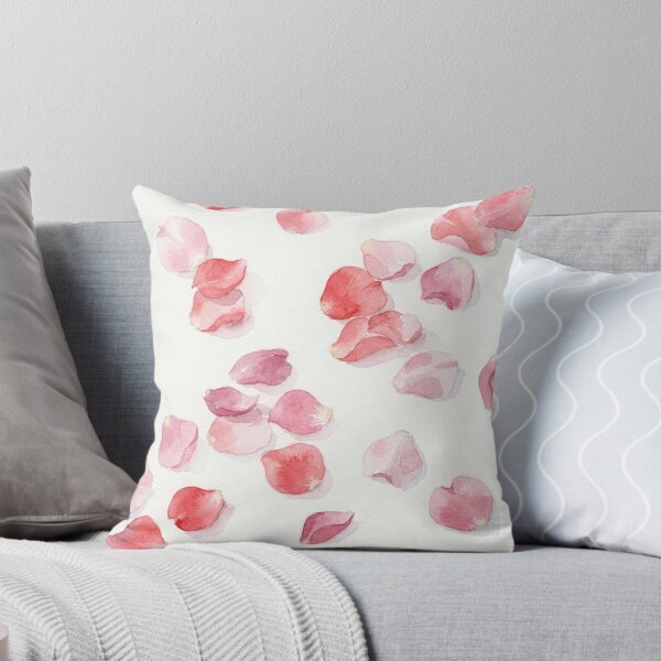 Item preview, Delicate Watercolor Pink Rose Petals Pattern designed and sold by Owcomm.