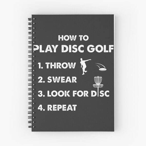Item preview, How To Play Disc Golf Guide - Perfect Gift for Disc Golfers and Enthusiasts designed and sold by thishipisinking.