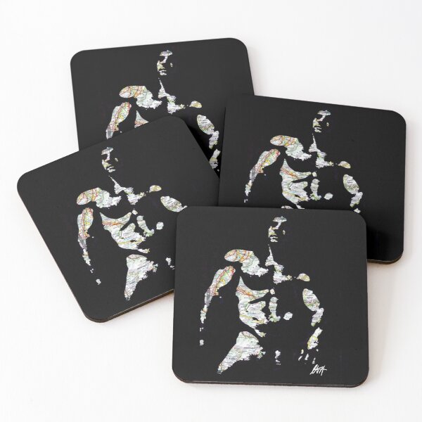 Item preview, Muscled Hunky Twink Nude Map Art By NLMKArtStudio designed and sold by NLMKArtStudio.