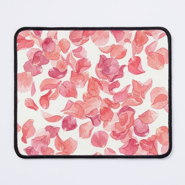 Item preview, Delicate Pink Rose Petals Watercolor Pattern designed and sold by Owcomm.