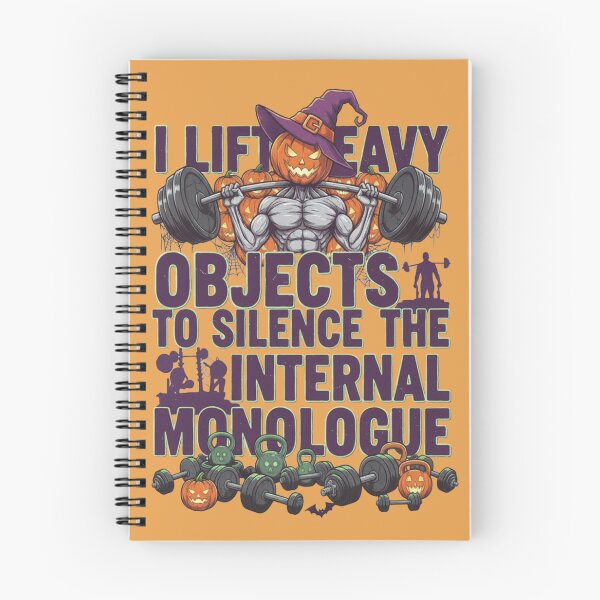 Item preview, Lift Heavy Objects Internal Monologue Graphic designed and sold by Exquisite Design Studio „Paculówka”.