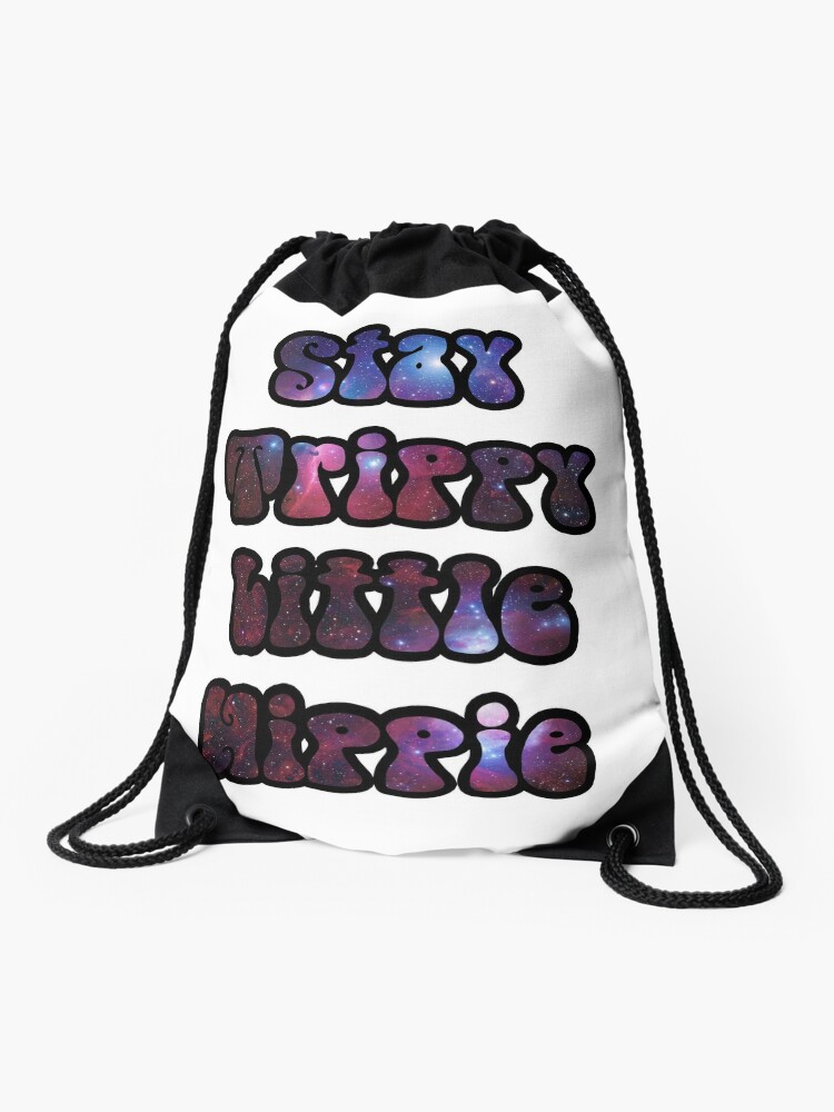 hippie drawstring bag