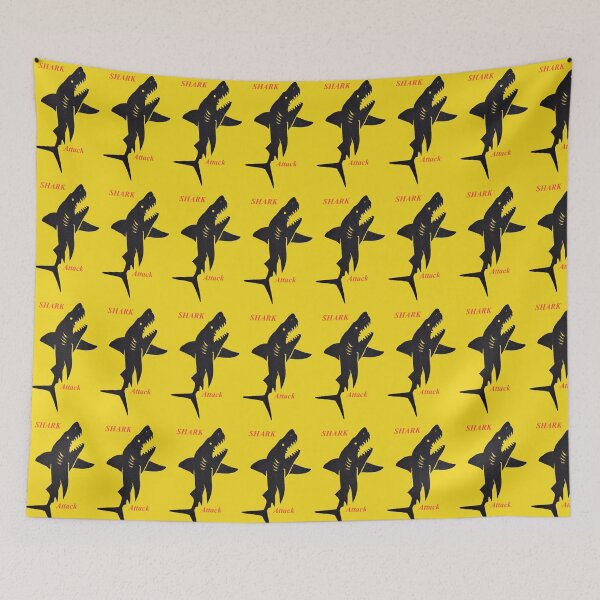 Item preview, shark attack designed and sold by bluebells2642.
