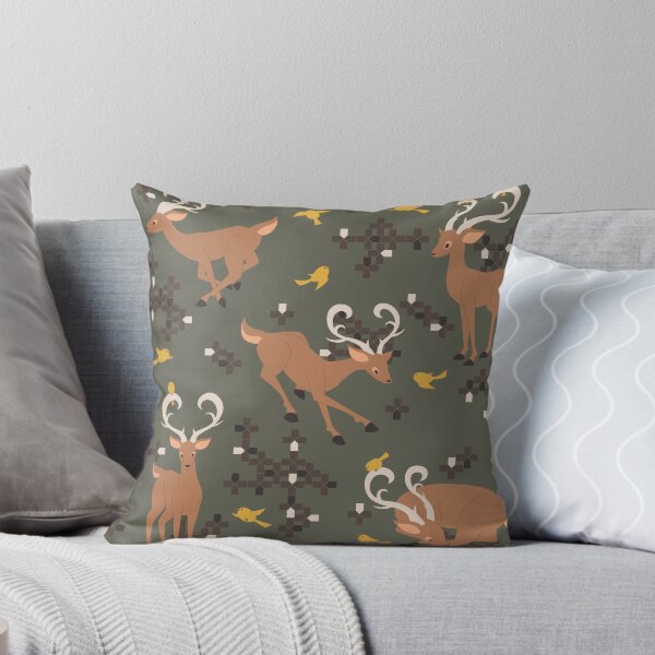 Item preview, Whimsical Dear & Birds designed and sold by Quartz Qilin.