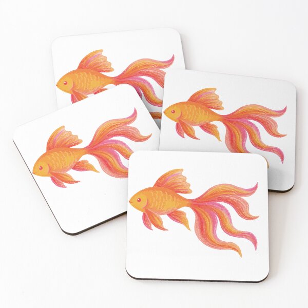Item preview, Fancy Ryukin Goldfish Illustration designed and sold by medicalkinoko.
