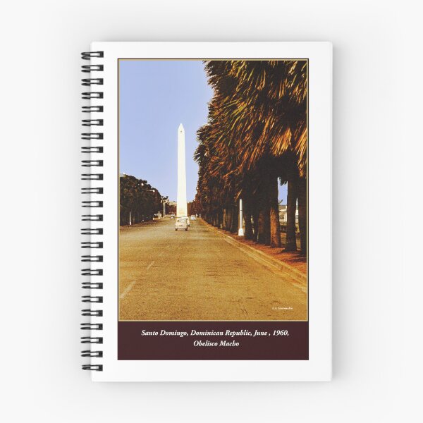 Item preview, Santo Domingo, Dominican Republic, June 11, 1960, Obelisco Macho designed and sold by AMacGPhilly.
