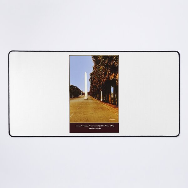Item preview, Santo Domingo, Dominican Republic, June 11, 1960, Obelisco Macho designed and sold by AMacGPhilly.