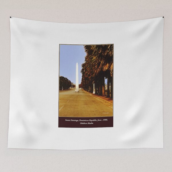 Item preview, Santo Domingo, Dominican Republic, June 11, 1960, Obelisco Macho designed and sold by AMacGPhilly.