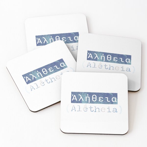 Item preview, Ἀλήθεια (Alḗtheia) - The Greek Word for Truth designed and sold by silviaxe.
