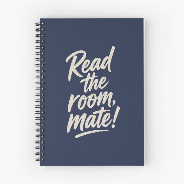 Item preview, Read the Room Mate Social Humor Sarcastic Quote designed and sold by AntiqueImages.