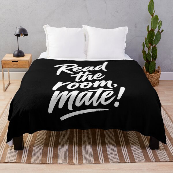 Item preview, Read The Room Mate Funny Sarcastic Quote designed and sold by AntiqueImages.