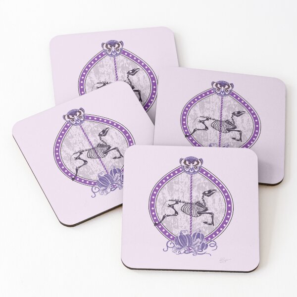 Item preview, Haunted Carousel - Ghost Lilac designed and sold by birchandbirdbk.
