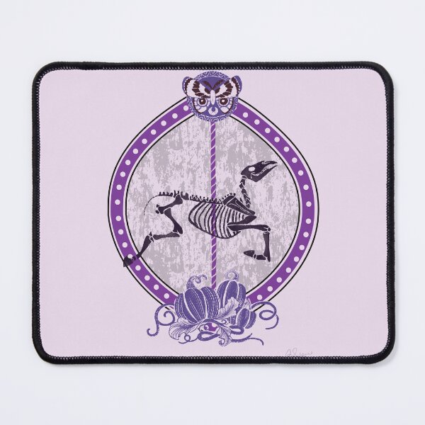 Item preview, Haunted Carousel - Ghost Lilac designed and sold by birchandbirdbk.
