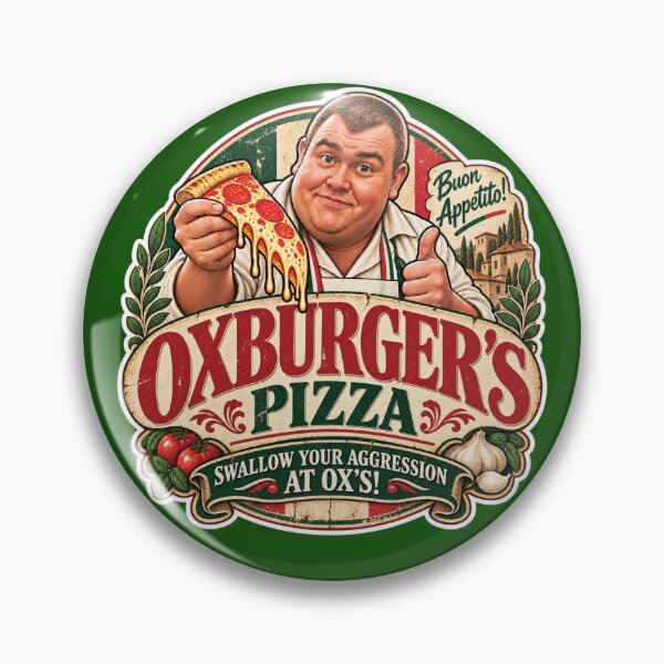 Item preview, Oxburger's Pizza designed and sold by PresentTees.