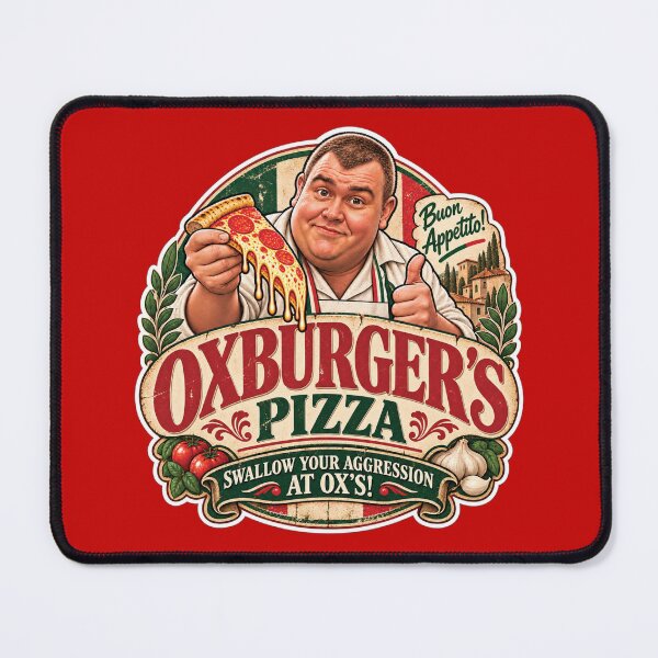 Item preview, Oxburger's Pizza designed and sold by PresentTees.