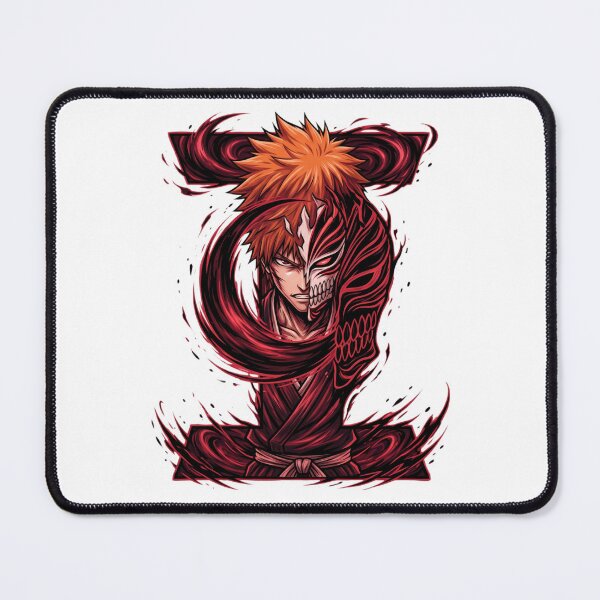 Item preview, Ichigo Kurosaki Hollow Mask Anime Letter I Design designed and sold by El malah.