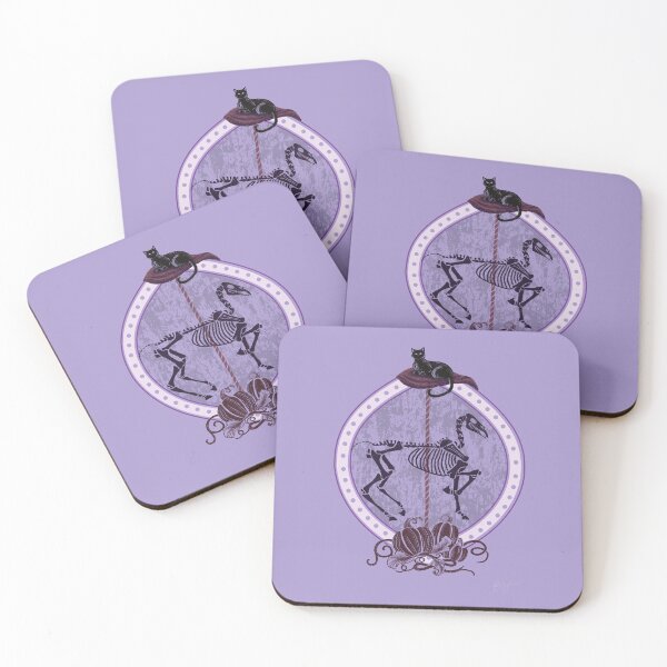 Item preview, Haunted Carousel - Lavender designed and sold by birchandbirdbk.
