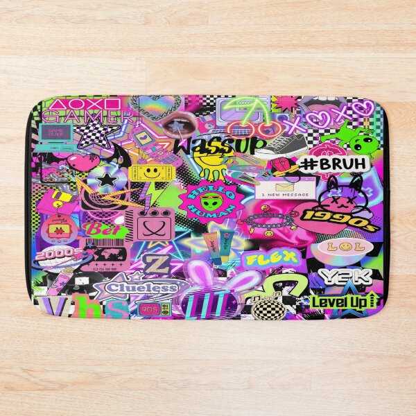 Item preview, Y2K Cyber Pop Scenecore Collage designed and sold by Side By Side Studio.