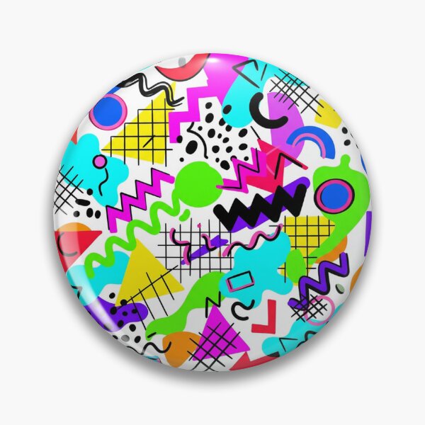 Item preview, Vibrant Retro Memphis Style Geometric Patterns designed and sold by Owcomm.