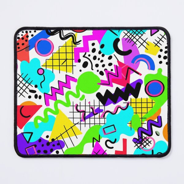 Item preview, Vibrant Retro Memphis Style Geometric Patterns designed and sold by Owcomm.