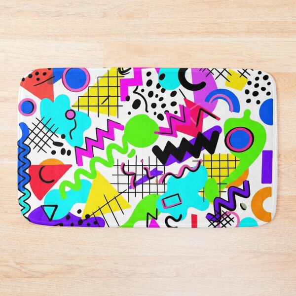 Item preview, Vibrant Retro Memphis Style Geometric Patterns designed and sold by Owcomm.